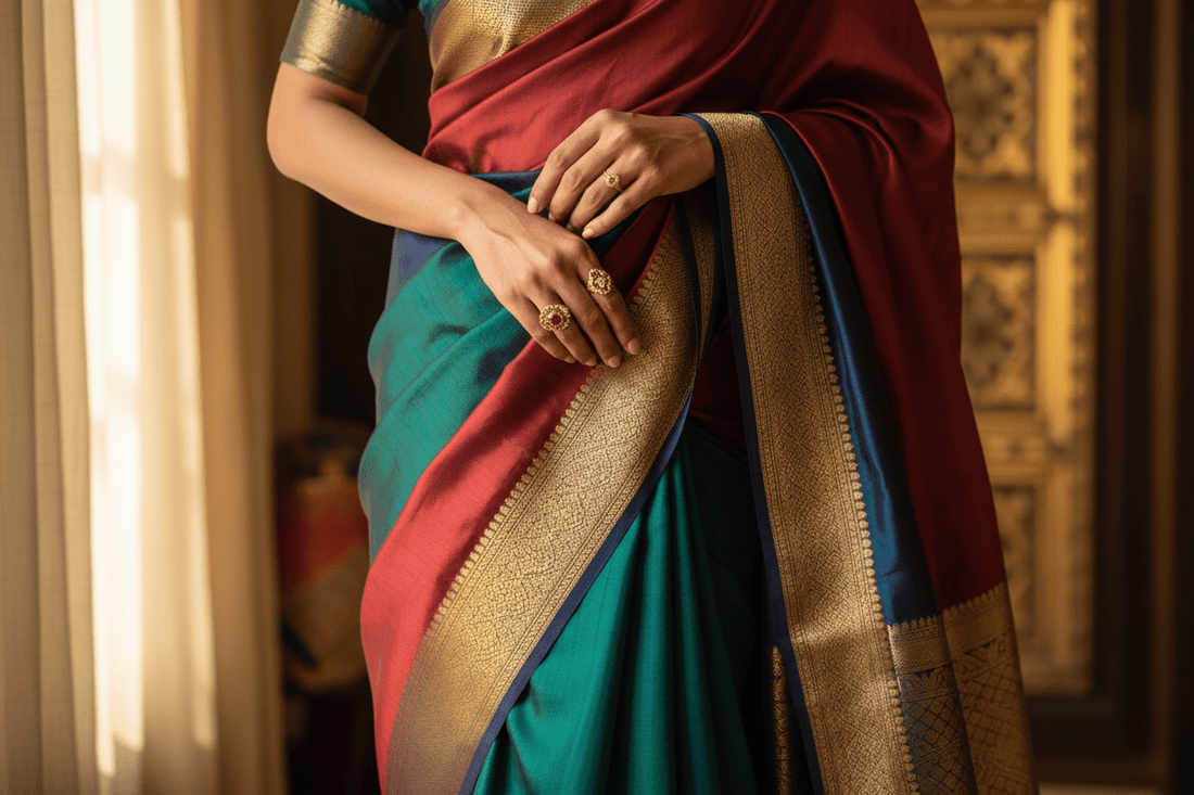 How to Drape a Saree: A Step-by-Step Guide for Every Style - Saree Mandi