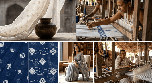 Jamdani Sarees — The UNESCO Heritage Weave Guide - Saree Mandi