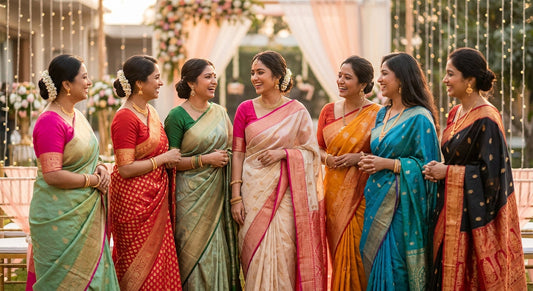 Which Saree to Wear to an Indian Wedding? A Weave-by-Weave Guide for Guests