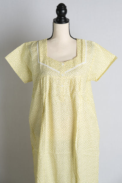 Pure Cotton Maternity Feeding Ladies Indian Nightwear in Standard Size image 0