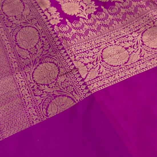 Video of Banarasi Silk Saree with 36 Size Stitched Blouse - Pastel Collection.